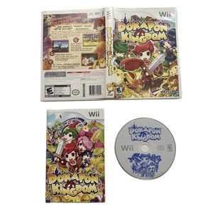 Dokapon Kingdom Nintendo Atlus Wii 2008 CIB Complete In Box Authentic Booklet
